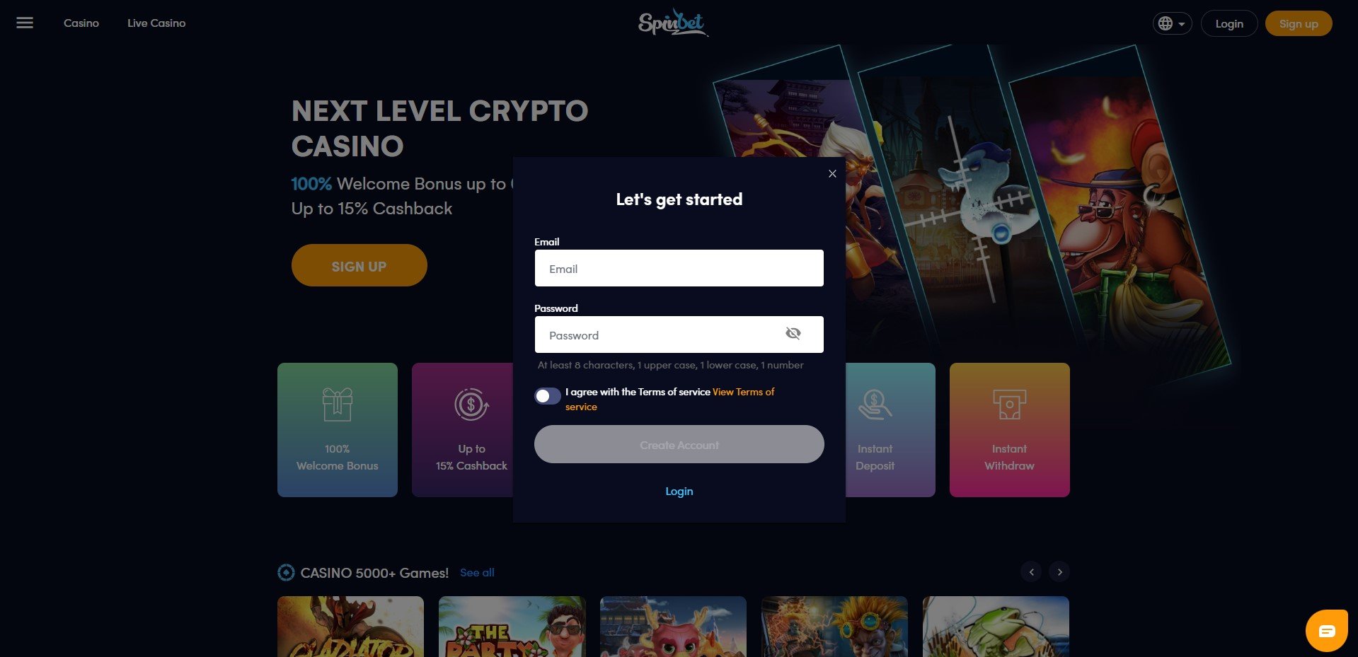 spinbet casino