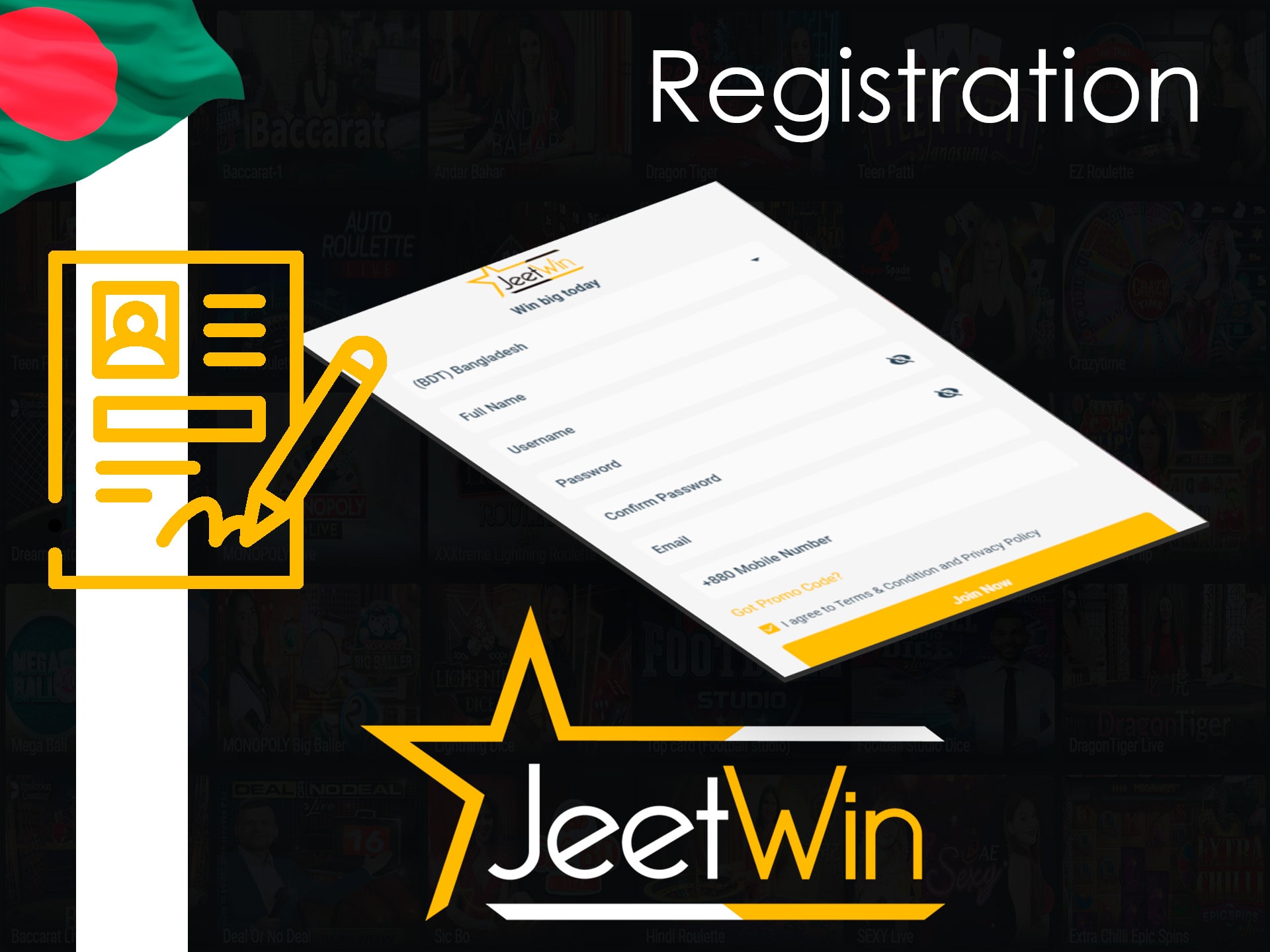 jeetwin new account