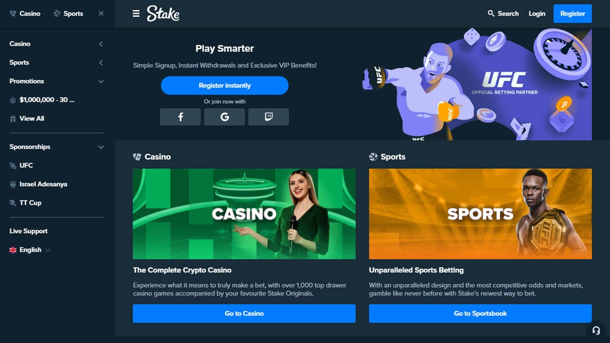 stake the best place to play casino