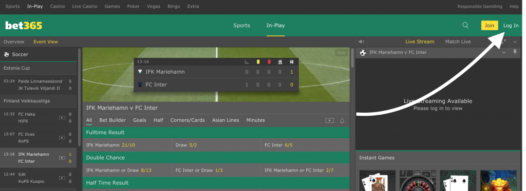 bet365 sports betting