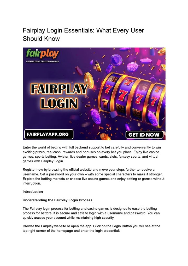 fairplay download